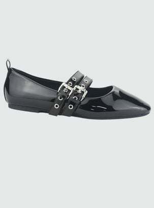 Zapato Chalada Mujer Miu-2 V Negro Negro Casual,hi-res