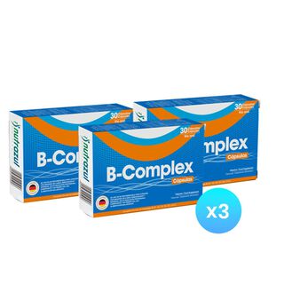 Vitaminas Complejo B - B- Complex - Pack 3 Cajas .,hi-res
