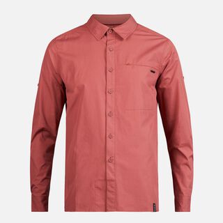 Camisa Hombre Alloy Long Sleeve Shirt Melange Terracota Lippi,hi-res