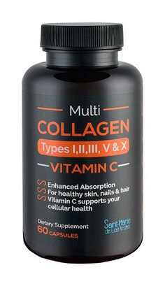 Cápsula de Colágeno más vitamina C,hi-res