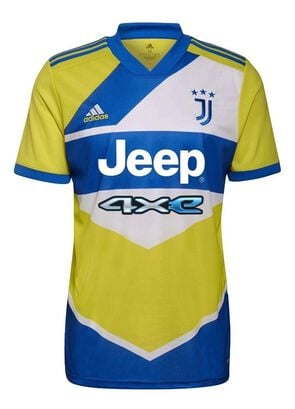 Camiseta Juventus 2021/22 Tercera Tricolor Nueva Original,hi-res
