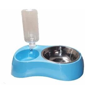 Dispensador De Comida Y Agua Para Mascotas Fácil Instalación,hi-res