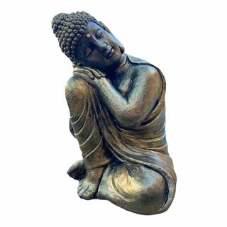 Figura Buda Durmiente Dorado 50 cm,hi-res