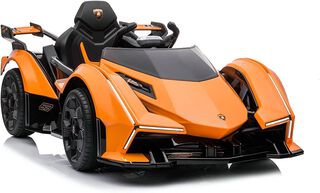Auto Lamborghini V12 vision gran turismo ride on sports car for Kids., Orange, ,hi-res