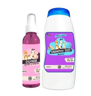 Kit Para Gato Shampoo Seco + Colonia Frambuesa-Fruitilicious,hi-res