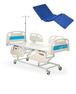 cama clínica eléctrica 4 pcs premium + colchón,hi-res