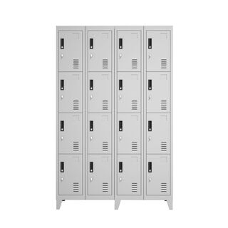 Lockers Metálicos: 4 Cuerpos y 16 Puertas,hi-res