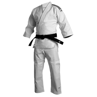 Judogi Training J500 Blanco Adidas,hi-res