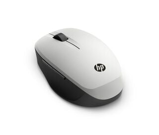 Mouse HP 300 de modo doble Plateado,hi-res