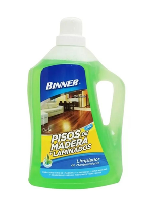 Limpiador Pisos De Madera Y Laminados Binner 1900ml,hi-res
