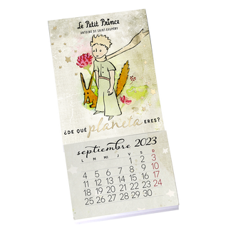 Calendario Agenda Magnetico Le Petit Prince 2023,hi-res