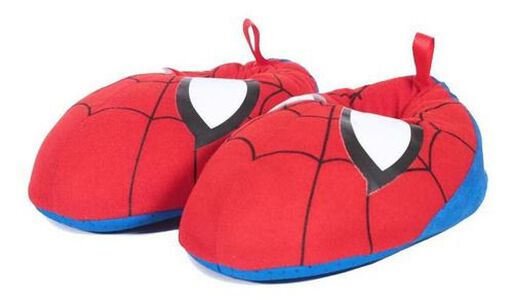 Pantufla 3D Niño Spiderman Eyes Rojo Marvel,hi-res