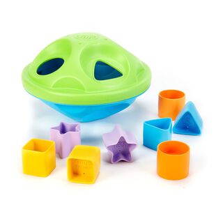 Clasificador de Formas Green Toys, Verde/Azul,hi-res