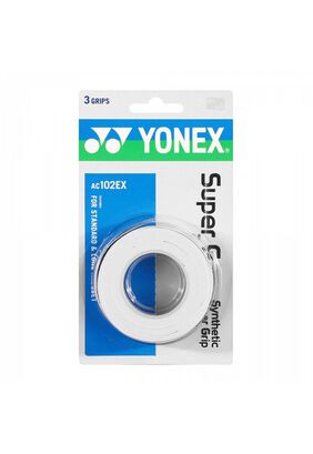 OVERGRIP YONEX SUPER GRAP BLANCO X3,hi-res