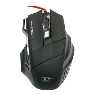 Mouse de Juego 3DFX Xtitan con 7 Botones y Resolución de 3200 DPI,hi-res