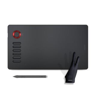 Tableta Gráfica Veikk A15 Pro Red Pen Tablet,hi-res