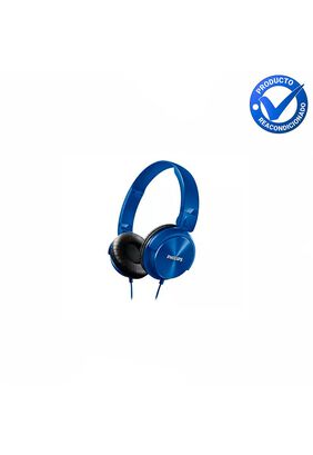  Audífonos tipo Dj PHILIPS SHL3060BL Azul (REACONDICIONADO),hi-res