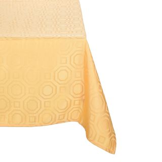 Mantel Rectangular Geometrico Amarillo 140cm x 220cm,hi-res