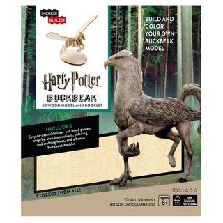 Harry Potter: Buckbeak - Libro y Modelo Armable En Madera,hi-res