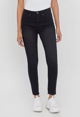 Jeans Mujer Básico 5 Pocket Skinny Negro - Corona,hi-res