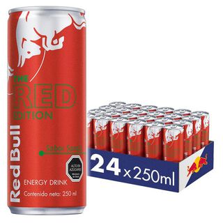Red Bull Bebida Energética Pack 24 Latas Sandía 250Ml,hi-res