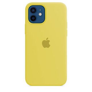 Carcasa silicona iphone 12 pro max oem Amarillo Flash,hi-res