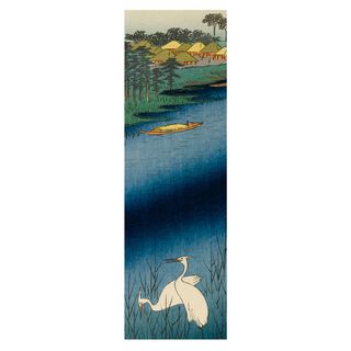 Marcapágina Utagawa Hiroshige: Sakasai Ferry,hi-res