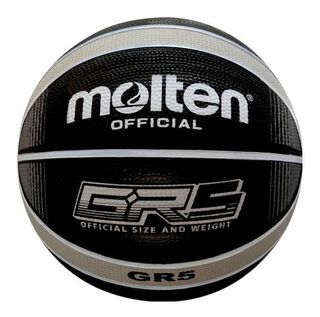 Balón Molten Básquetbol  GR5 Negro ,hi-res
