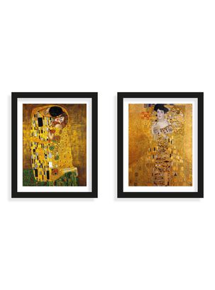 Set de 2 cuadros 20x25 de Klimt,hi-res