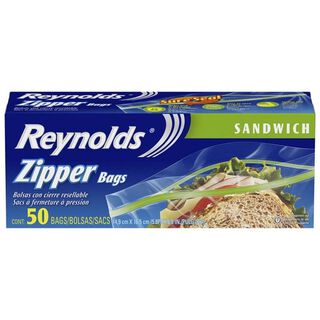 Bolsa Zipper Sandwich 14.9x16.5cms 50un. Reynolds Wrap,hi-res