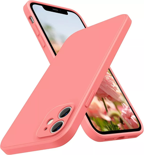 Carcasa Para iPhone ( 14 Pro Max ) Silicona Slim Rosado,hi-res