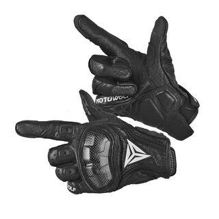 Guantes para motociclismo de cuero Motowolf MDL0305 - negro,hi-res