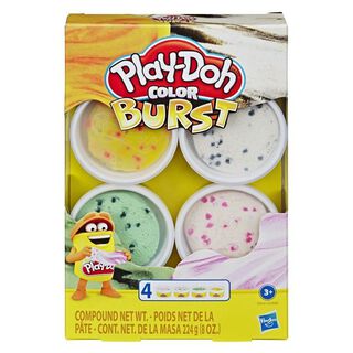 Play-Doh Color Burst - 4-Pack, Tema Del Helado,hi-res