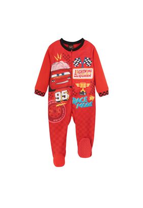 Pijama Bebé Niño Polar Entero Rojo Disney Cars,hi-res