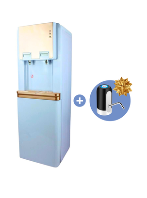 Dispensador de agua fría y caliente eléctrico pedestal para bidón,hi-res