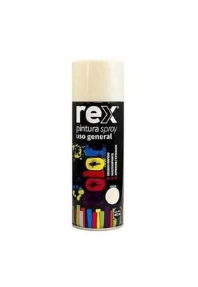Pintura En Spray Uso General Secado Rápido Rex 400ml Blanca,hi-res