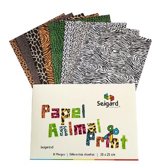 Carpeta Papel Diseño Animal Print,hi-res
