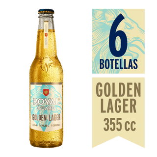 Cerveza Royal Golden Lager Botella 355cc x6,hi-res