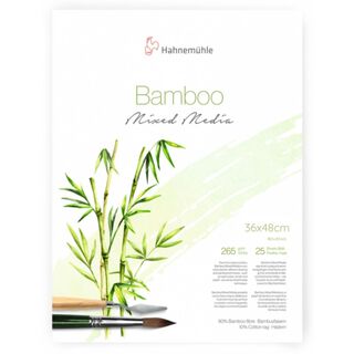 Block Técnica Mixta Hahnemuhle Bamboo 265gr 36x48cm 25Hojas,hi-res