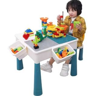 Mesa Lego Para Niños Con Silla Mas Bloques Lego,hi-res