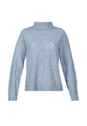 Sweater Fibras Recicladas Mujer Dalia Azul,hi-res