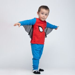 Pijama Disfraz Niño Spiderman Rojo Marvel,hi-res