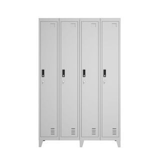 Lockers Metálicos: 4 Cuerpos y 4 Puertas,hi-res