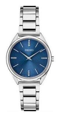 Reloj Seiko Mujer Swr033 Conceptual Azul Cuarzo,hi-res