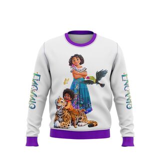Sweater Polerón Juvenil Encanto Disney - Familia Madrigal D10,hi-res