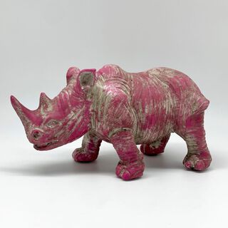 Figura Decorativa Rinoceronte,hi-res