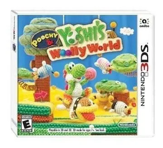 Poochy & Yoshis Woolly World - 3ds Físico - Sniper,hi-res