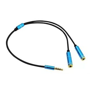 Cable Auxiliar De Audio 2x1 2 Jack 3.5,hi-res