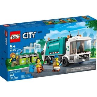 LEGO CITY 60386  CAMIÓN DE RECICLAJE,hi-res