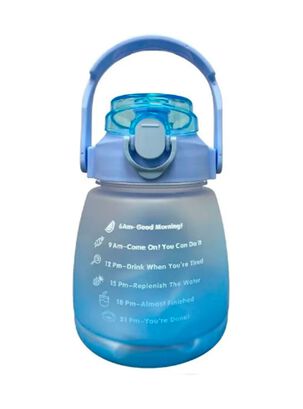 botella para agua motivacional azul 1.3 l,hi-res